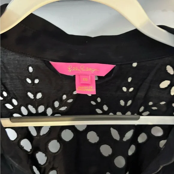 Lilly Pulitzer Amrita Eyelet Midi Dress - Picture 4 of 12